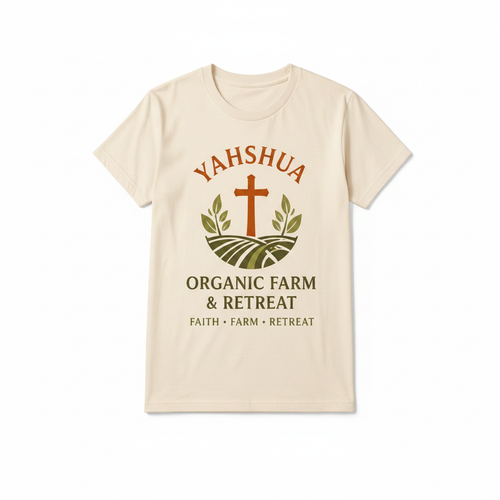Classic Logo Tee – Cream